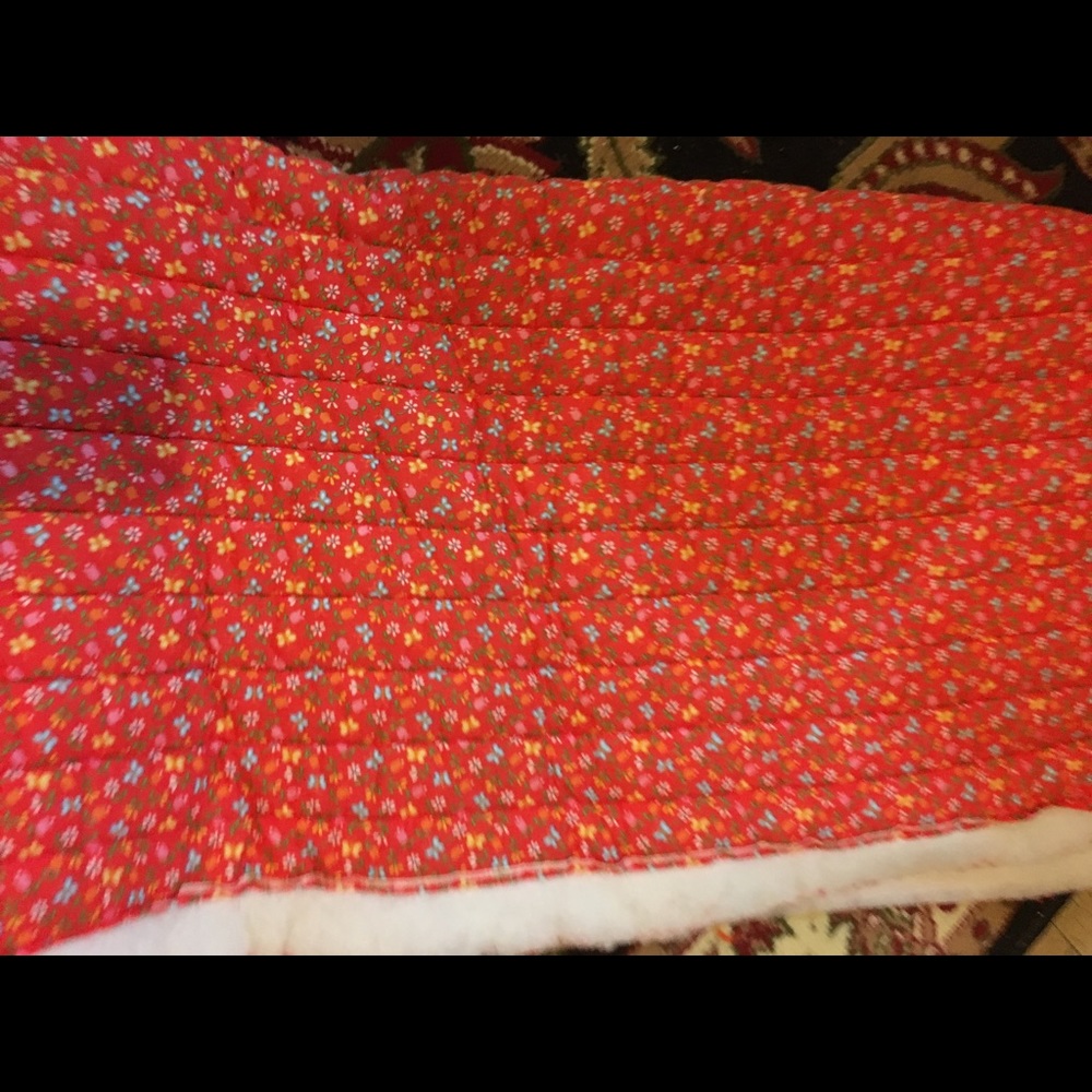 Vintage quilted fabric